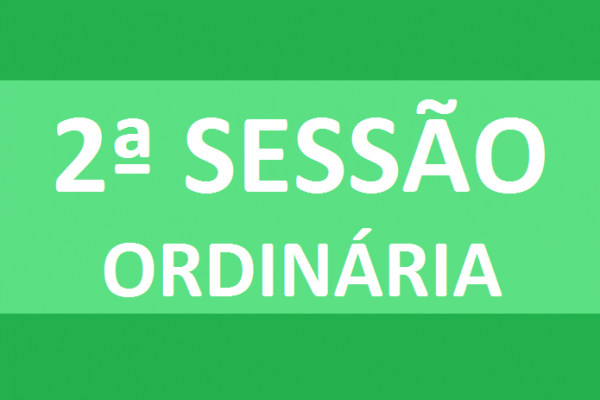 PAUTA 02ª SESSÃO ORDINÁRIA DE 2020