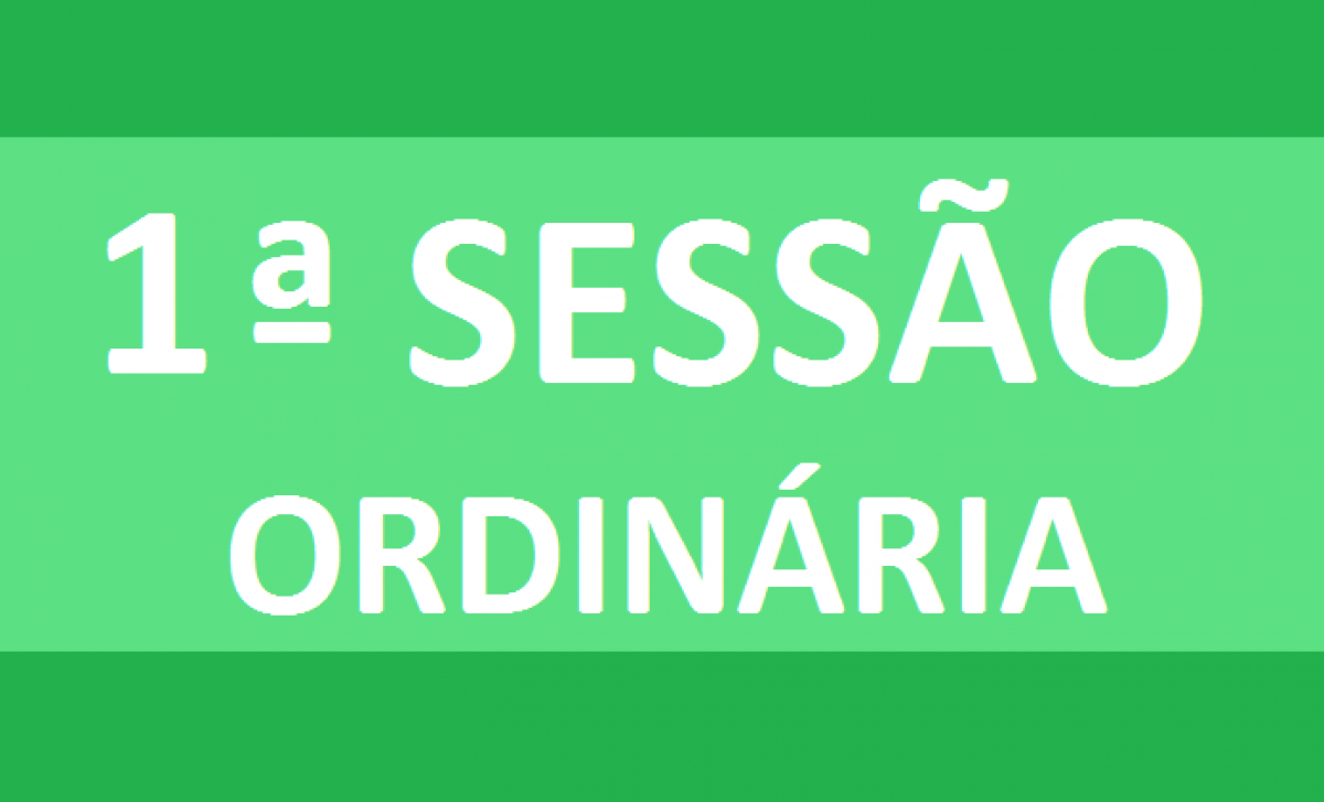 PAUTA 01ª SESSÃO ORDINÁRIA DE 2020